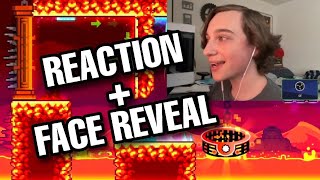 22 SNEAK PEEK REACTION  FACE REVEAL Geometry Dash [upl. by Ardnuasac]