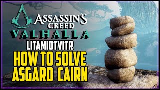 Litamiotvitr Cairn Solution Assassin’s Creed Valhalla Asgard Cairn [upl. by Boor]