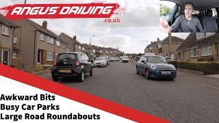 Edinburgh Currie Driving Test Route 2022  Route 1  All Four Manoeuvres  AngusDrivingcouk [upl. by Desi]