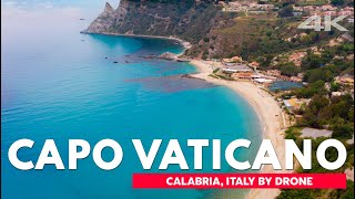 CAPO VATICANO drone 4K Calabria Italy  Drone footage [upl. by Nnaillij]