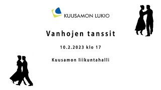 Vanhojen tanssit Kuusamon lukio klo 17 näytös [upl. by Aneetsirhc]