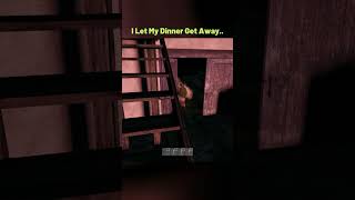 I let My Dinner Get Away  gamingshorts dayzcommunity [upl. by Rosalyn]