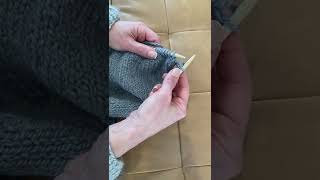 The Basic Knit Stitch  Knitting Basics [upl. by Wills]