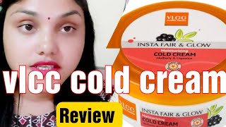 VLCC moisturizing cold cream instaglow amp fairness Honest Review [upl. by Dearman438]