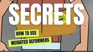 How to Use Weighted 🏋️‍♂️ Deformers in Toonboom Harmony [upl. by Cherry184]