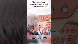 quotJ’ai jamais vu président aussi nul que vousquot😳 macron shortvideo lepen lfi melenchon rn [upl. by Oremor832]