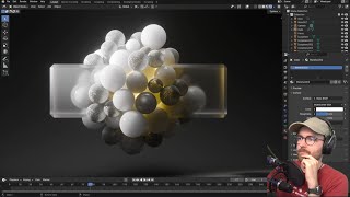 Mograph and Lighting stream in Blender [upl. by Ainnos388]