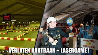 VERLATEN KARTBAAN  LASERGAME ERGENS IN BELGIE [upl. by Litha]