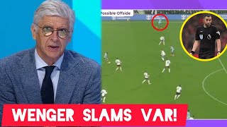 ARSÈNE WENGER BLASTS VAR AFTER ARSENAL DENIED WIN IN CONTROVERSIAL DRAW AGAINST FULHAM [upl. by Collis]