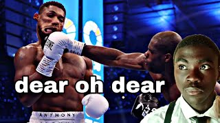 Why Anthony Joshua Suffered A Shocking Defeat To Daniel Dubois DAZN FIGHT REVIEW BY A SOUTH AFRICAN [upl. by Mohandas389]