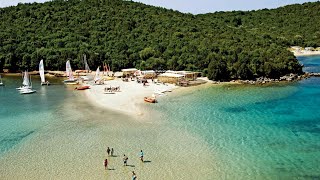 VISIT SIVOTA  Video by fab drone 💙🇬🇷 [upl. by Elleirol]