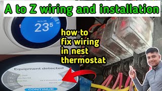 Nest thermostatInstalling nest thermostathow to install nest thermostat [upl. by Beckerman]