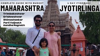 Maharashtra Jyotirlinga Darshan Budget Guide  4 Day Itinerary  Jyotirlinga Complete Information [upl. by Rosemari]