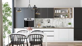 Modern kitchen design trends 2025  Kitchen cabinets for modular kitchen interior [upl. by Yewed]