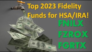 3 Best Fidelity Mutual Funds in 2023 for Solid Gains in HSA or IRA Contributions [upl. by Deirdra570]