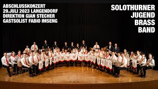 Solothurner Jugend Brass Band  Konzert 2023 [upl. by Olshausen]