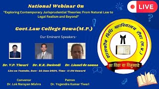 National webinar  Govt Law College Rewa [upl. by Aitnecserc995]