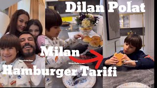 Dilan Polat ve Milan’dan HAMBURGER Tarifi [upl. by Arhoz]