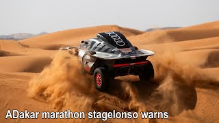 Exclusive Peterhansel doubtful about new Dakar marathon stage [upl. by Sufur]