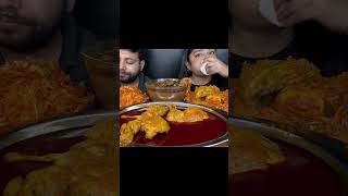 Maddy eating 😋 chicken leg 🍗 mukbang eatingshow food foodchallenge eating easy asmr chicken [upl. by Meehaf]