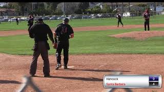 Santa Barbara vs Allen Hancock Baseball [upl. by Munt34]