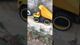 Cement mixer truck children’s toys enjoy video [upl. by Autrey]