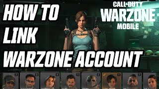 HOW TO LINKCROSS SAVE YOUR WARZONE MOBILE ACCOUNT Warzone Mobile [upl. by Woothen]