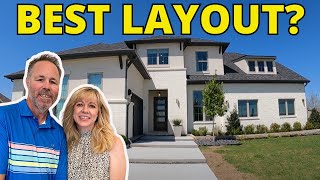 Amazing Argyle TX Model Home Tour by Drees Custom Homes In Harvest  Dallas Texas Real Estate [upl. by Carrissa]