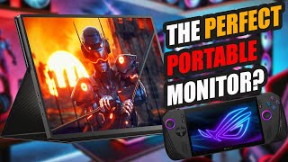 The Best Portable Monitor for ROG Ally X and Steamdeck In 2024 UPERFECT C2 Pro Review [upl. by Yvette]