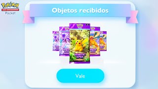 🎁 Como CONSEGUIR SOBRES GRATIS y COMO CONSEGUIR POKELINGOTES en POKEMON TCG POCKET 🎁 [upl. by Naivart]