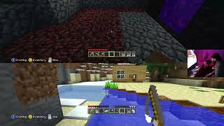 Old School Minecraft Xbox 360 Edition Gameplay With My 9 Year Old Nephew [upl. by Anada293]