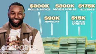 How Jarvis Landry Spent His First 1M in the NFL  GQ Sports [upl. by Harwin264]