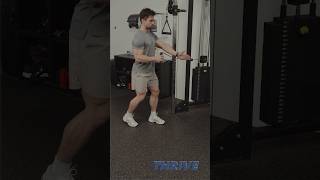 Staggered Stance Row w Reach [upl. by Hartley]