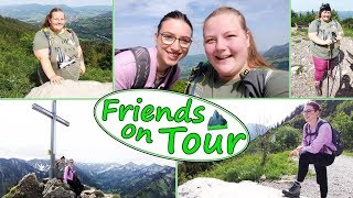 FRIENDS on TOUR 👭 Imberger Horn 🌄 Wandern im Allgäu 🎒 Bad Hindelang  PrimaDina [upl. by Eittam]