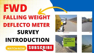 Falling Weight Deflectometer FWD Survey Introduction  Process [upl. by Ahtivak]