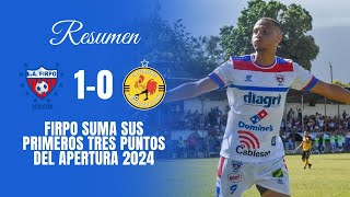 Resumen Firpo 10 Platense  Jornada 1  Apertura 2024 [upl. by Brian]