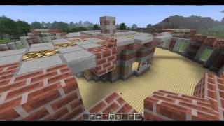 Minecraft  Construction dun restaurant moderne  3ème partie [upl. by Laro]