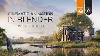 How to create Realistic Nature Scene in BLENDER [upl. by Shae]