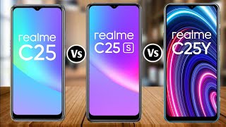 Realme C25 Vs Realme C25S Vs Realme C25Y [upl. by Hathaway]