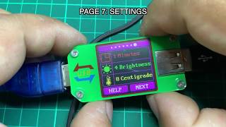 UM24 USB Tester Voltmeter with color display  ICStation [upl. by Freyah]