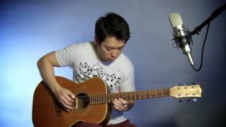 Downpour  Goske Omori Fingertyle Solo Guitar （アコギ） [upl. by Barfuss696]