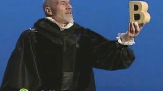 Sesame Street Patrick Stewart Soliloquy on B [upl. by Fast]