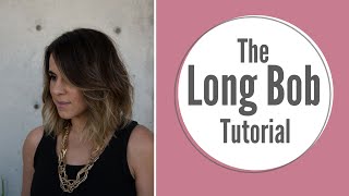 Lob Hair Tutorial  My Hair Styling Routine  Medium Length Hair [upl. by Beaufert396]