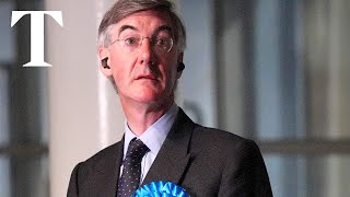 UK election Jacob ReesMogg loses seat to Labour [upl. by Channing674]