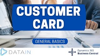 3312 Sales Process CUSTOMER CARD  Dynamics Business Central NAV [upl. by Asirak]