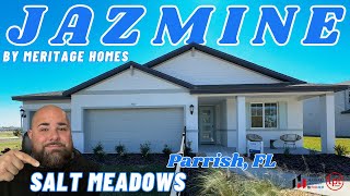 Uncover The Stunning Jazmine Home by Meritage Homes in Parrish Florida [upl. by Ailb460]