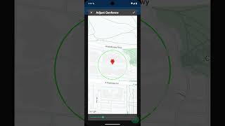 GPS One Geofencing Background Location permission request [upl. by Llorre]