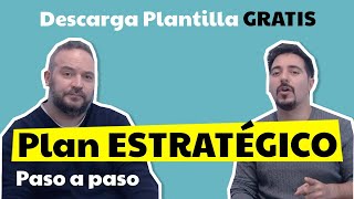 Cómo hacer un plan estratégico PASO A PASO  ¡PLANTILLA GRATIS [upl. by Eitsirk]