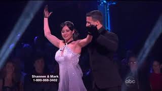 Shannen Doherty and Mark Ballas  Valse [upl. by Ojahtnamas]