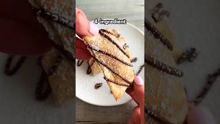 Nutella bread easyrecipe recipe frenchtoast food dessert [upl. by Aprilette]